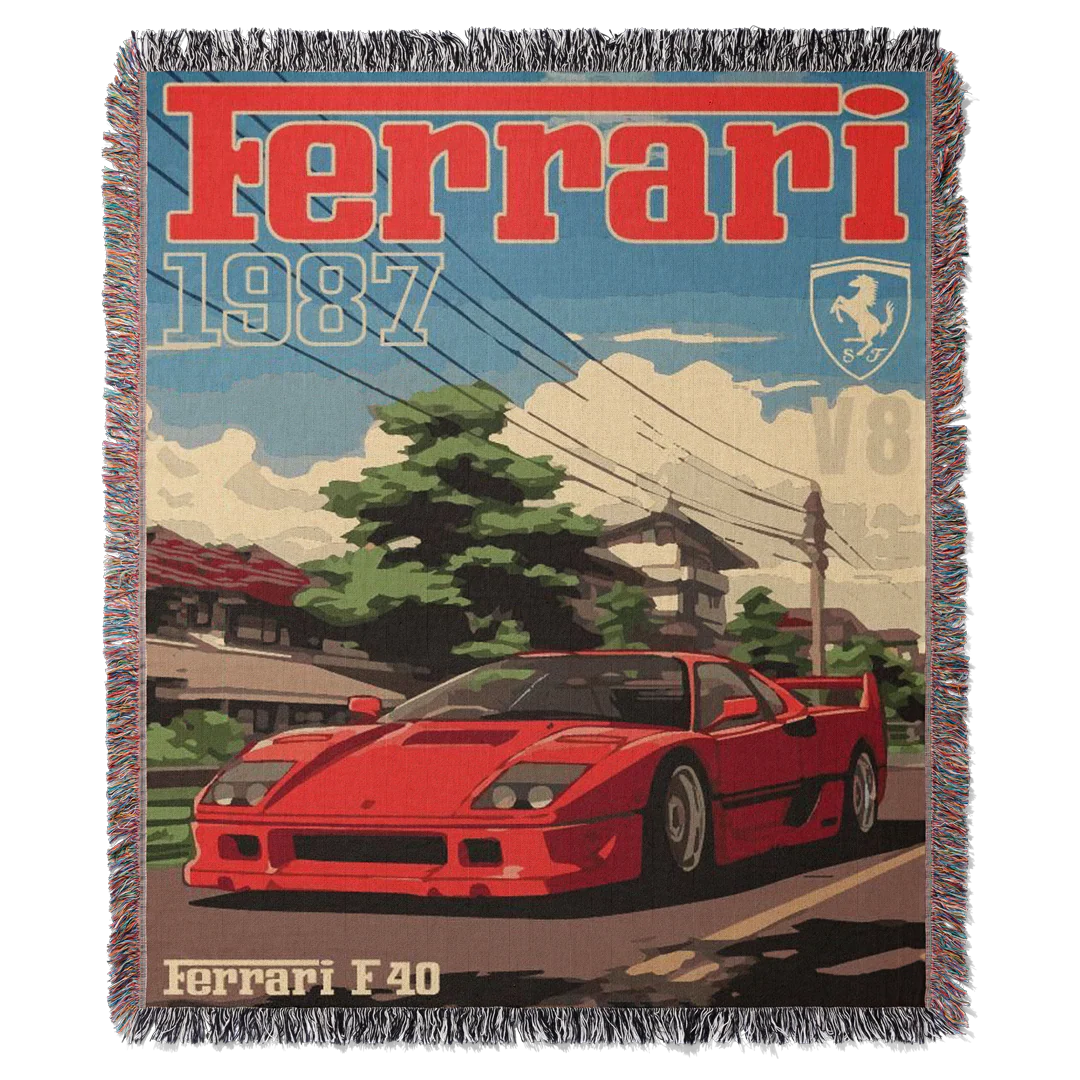 F40 Woven Blanket Tapestry